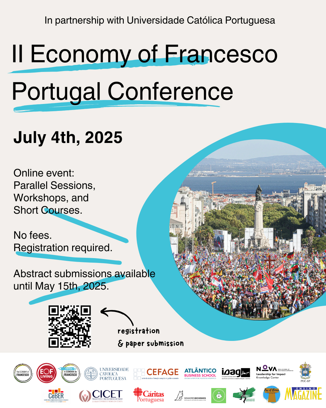 Com o apoio do Ensino Magazine Economia de Francisco faz conferência internacional