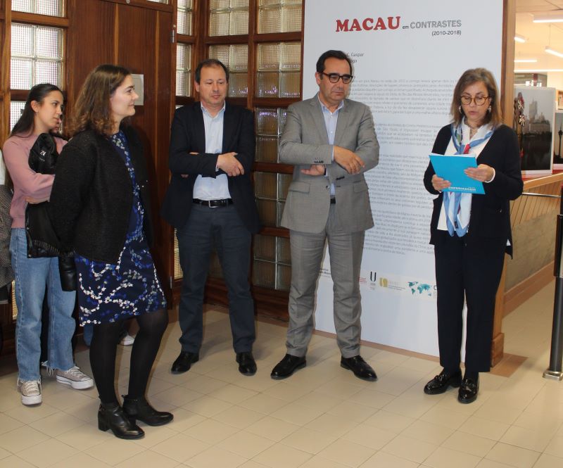 Contrastes de Macau na biblioteca do IPCB