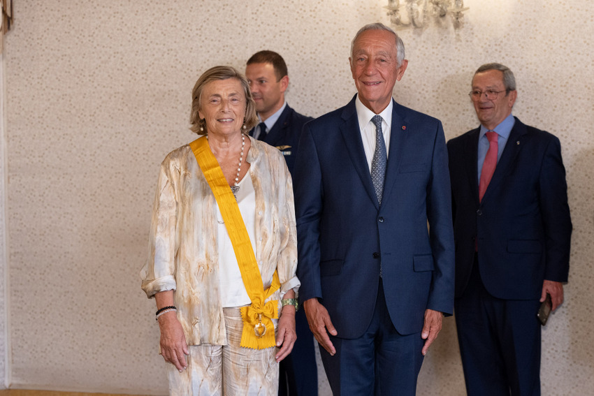 Presidente da República condecora Ana Costa Freitas