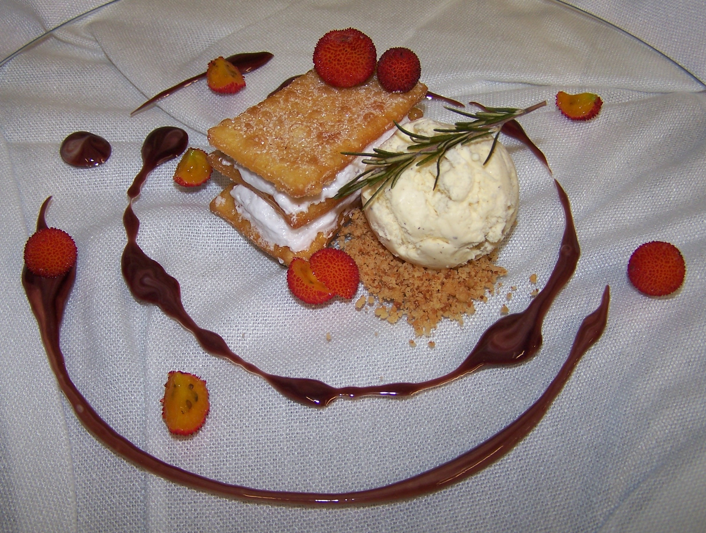 Um cheirinho de Natal...  As filhós em mil folhas