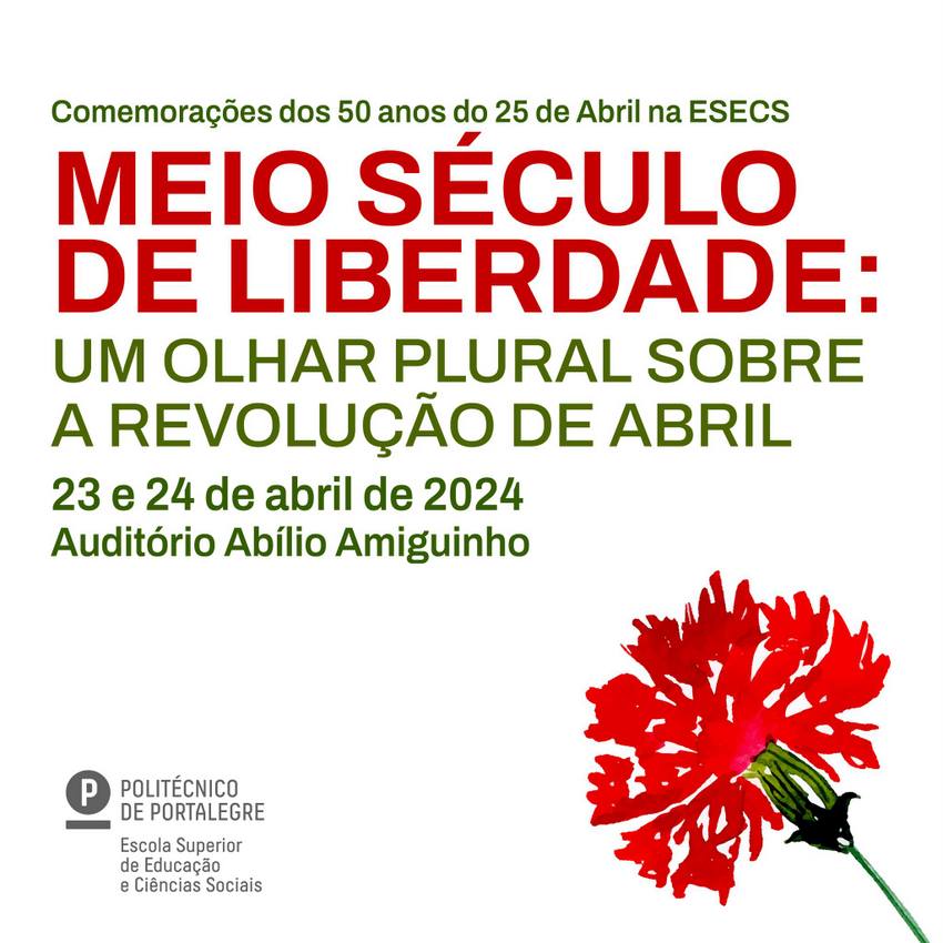 IPPortalegre: ESECS comemora Abril