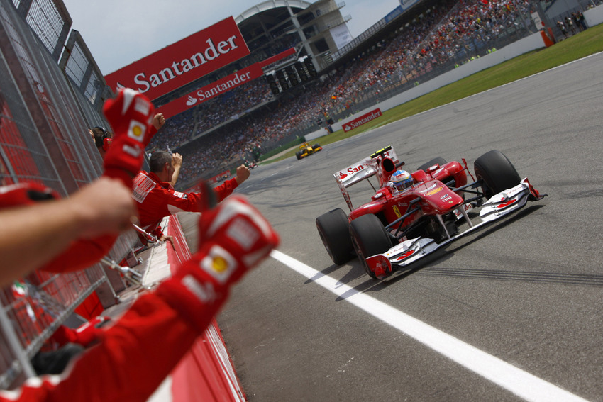 Santander e Ferrari juntos