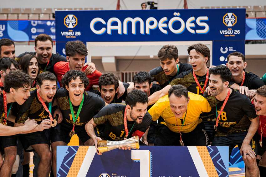 IPLeiria campeão nacional em Futsal masculino