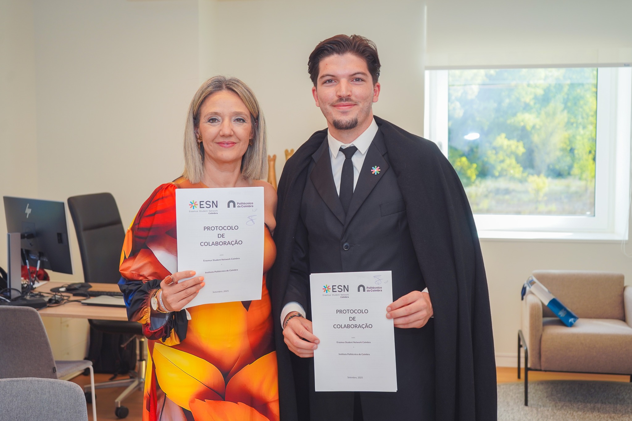 Politécnico de Coimbra e Erasmus Student Network assinam acordo