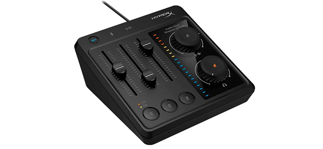 Interface de Áudio Mixer HyperX