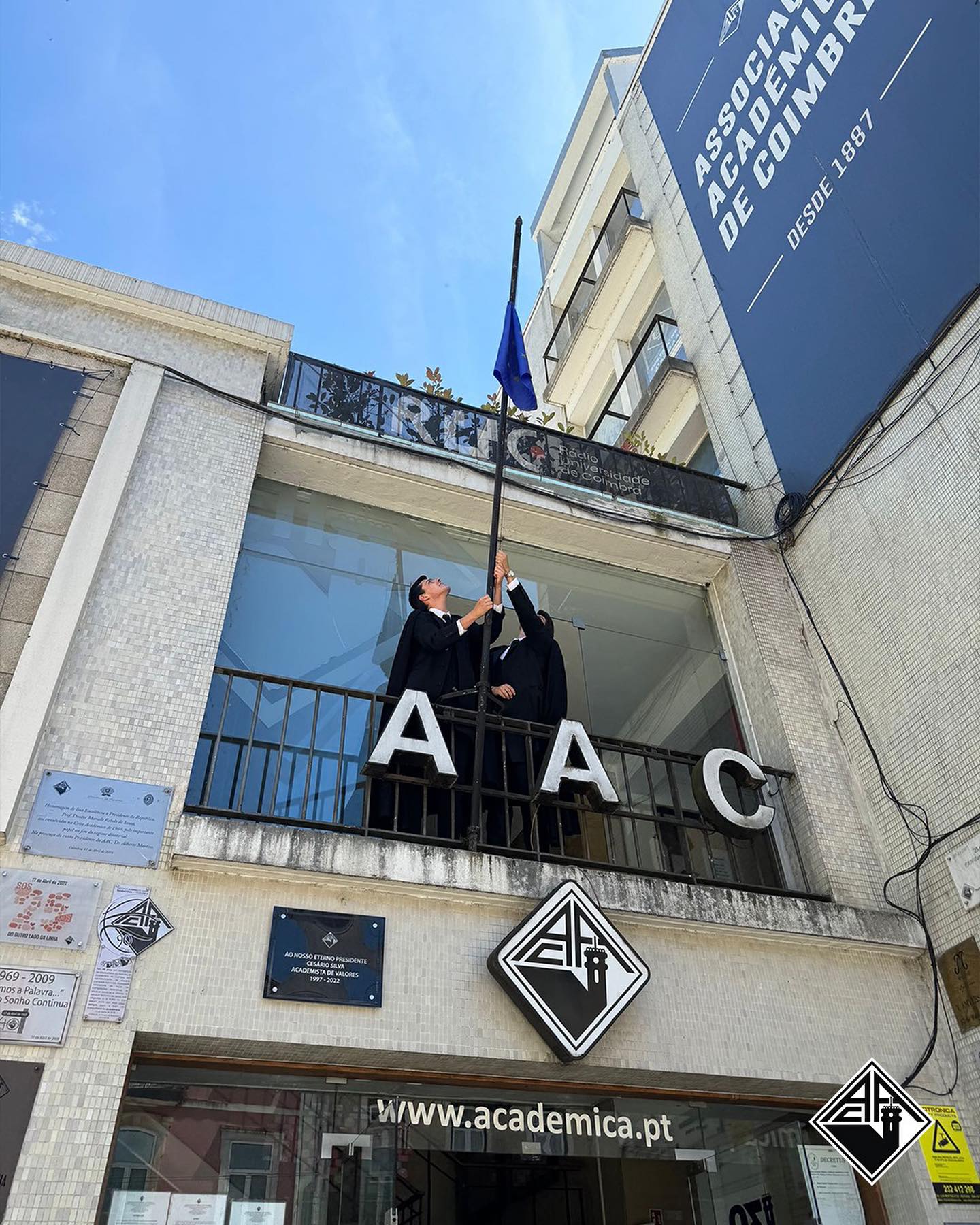 Associação Académica de Coimbra recolhe bens para apoiar bombeiros