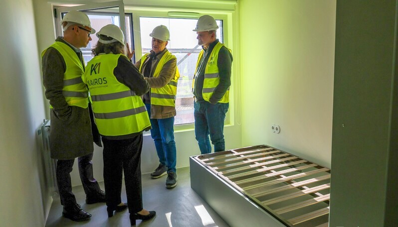 Politécnico de Lisboa: Residência de Venda Nova mostra quarto modelo