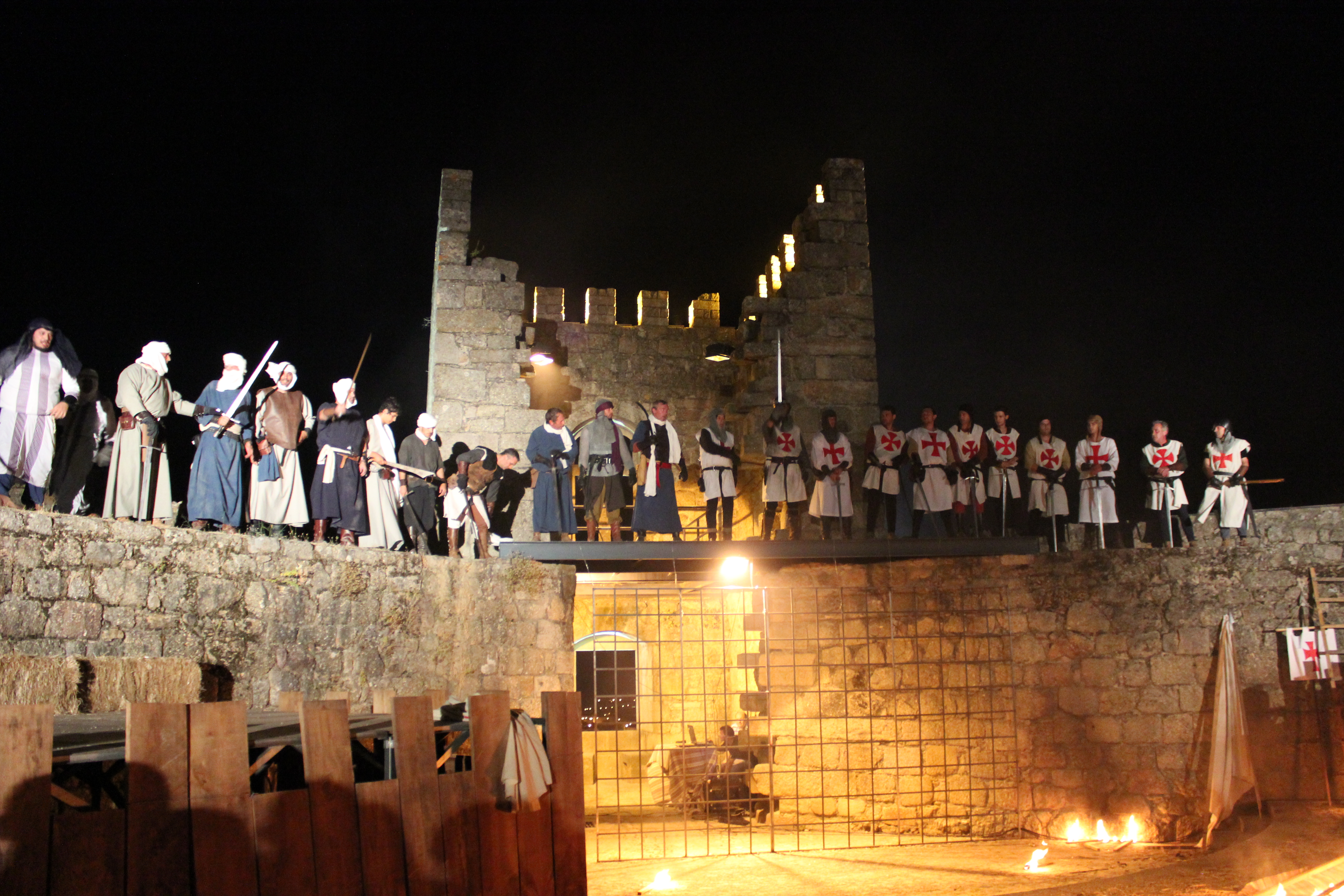 Templários assaltam castelo de Castelo Branco