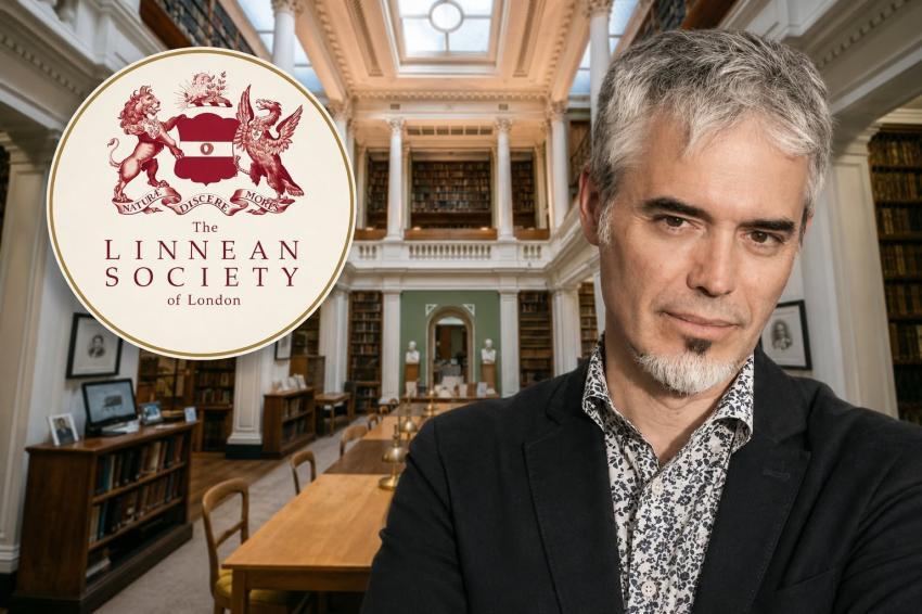 Universidade de Évora: Linnean Society of London elege Miguel Bastos Araújo