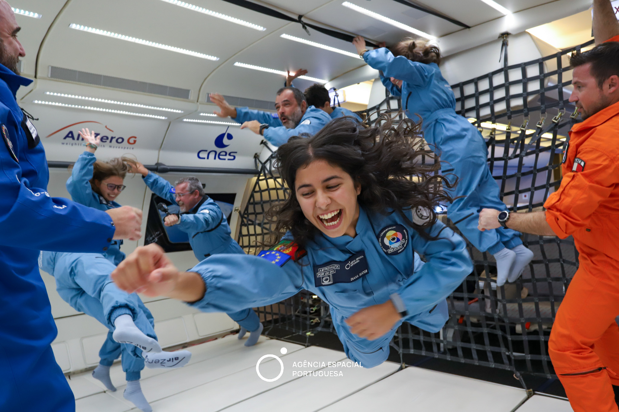 Jovens do ensino básico e secundário foram astronautas por um dia