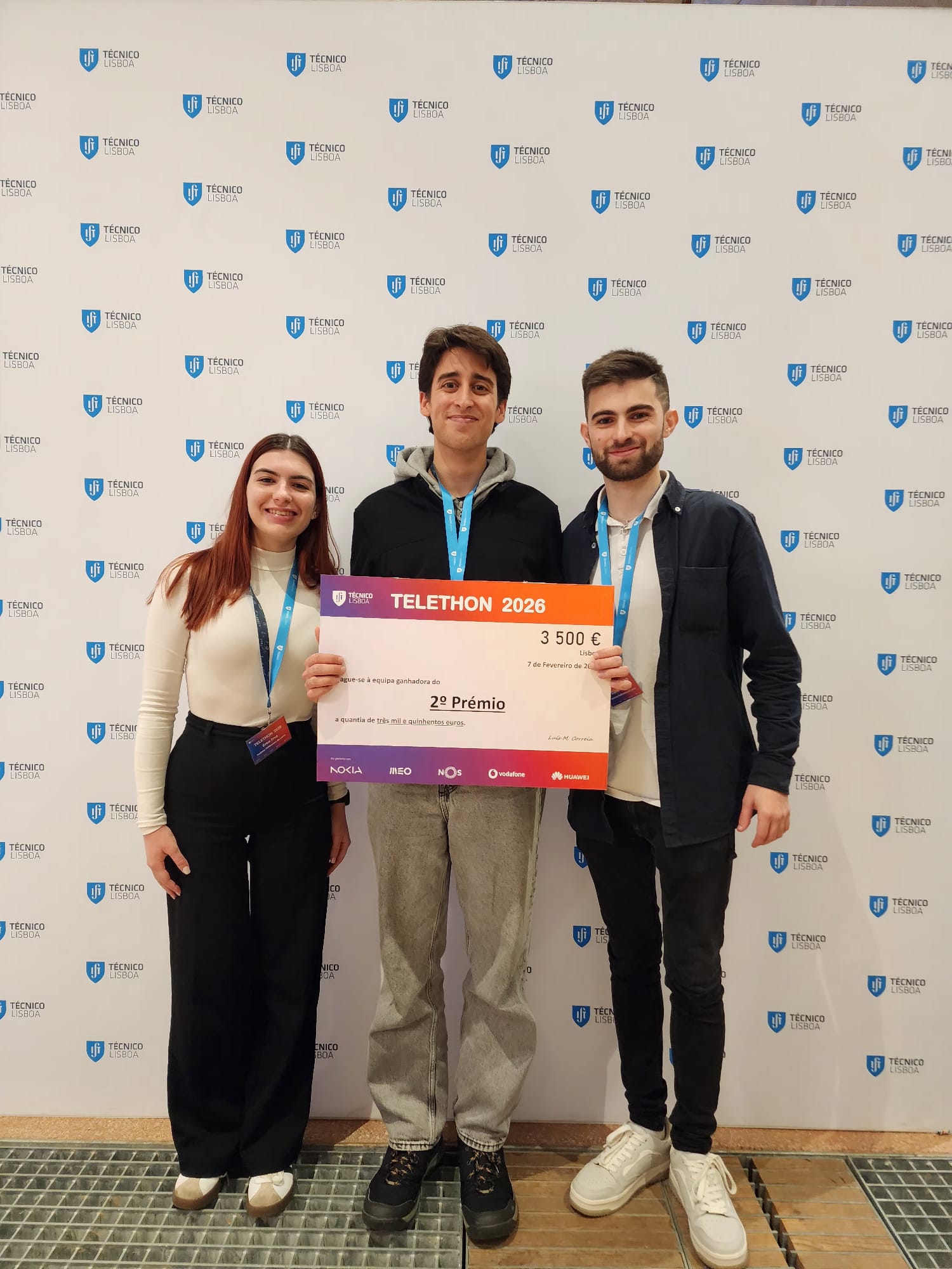 Estudantes do Politécnico de Leiria conquistam 2º lugar no maior hackathon de telecomunicações 