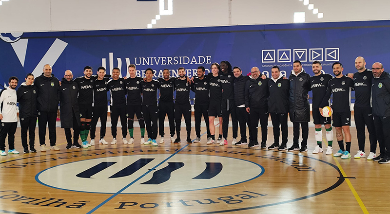 Sporting treina futsal na Covilhã  