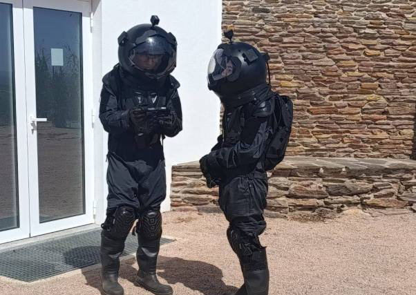 Jovens 'astronautas' exploram área junto ao Alqueva como se fosse Marte